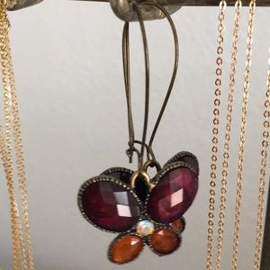 Butterfly earrings